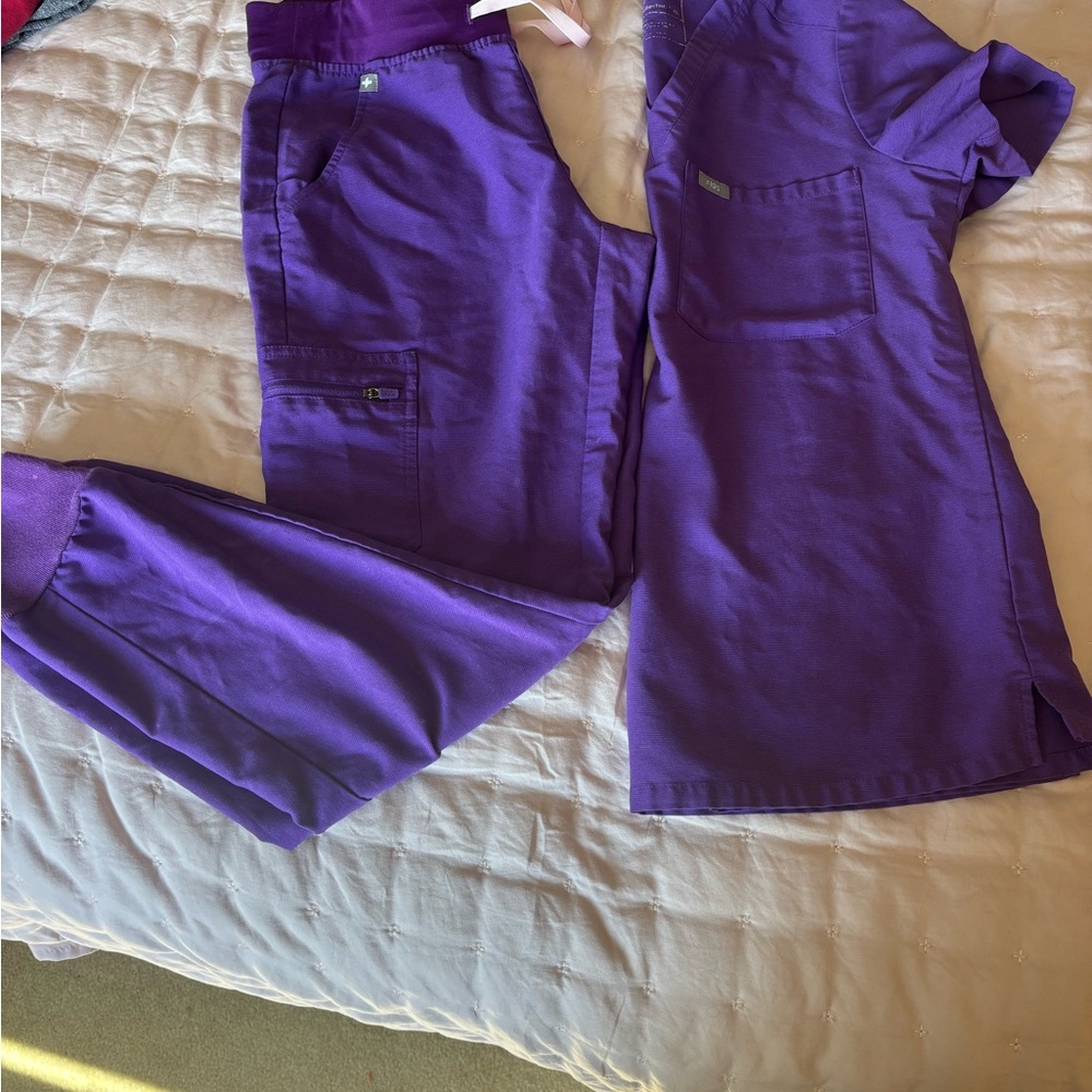 Figs Purple Women's Track Pants & Joggers